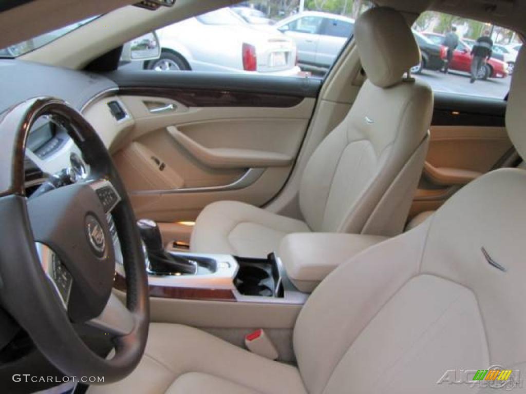 2009 CTS Sedan - Gold Mist / Cashmere/Cocoa photo #78