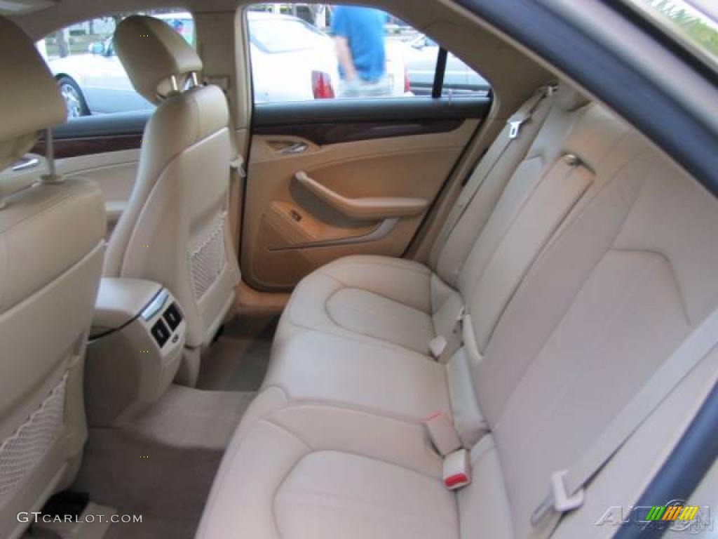 2009 CTS Sedan - Gold Mist / Cashmere/Cocoa photo #84