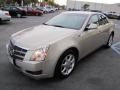 2009 Gold Mist Cadillac CTS Sedan  photo #3