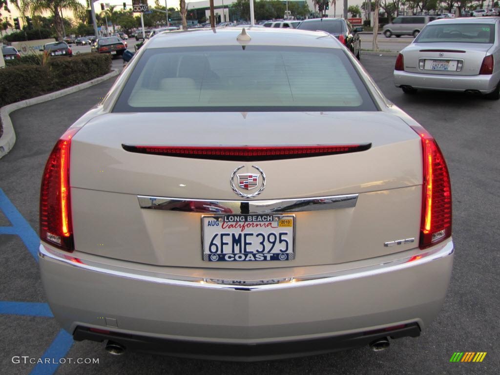 2009 CTS Sedan - Gold Mist / Cashmere/Cocoa photo #8