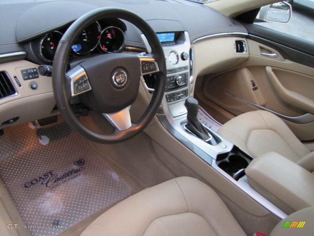 2009 CTS Sedan - Gold Mist / Cashmere/Cocoa photo #17