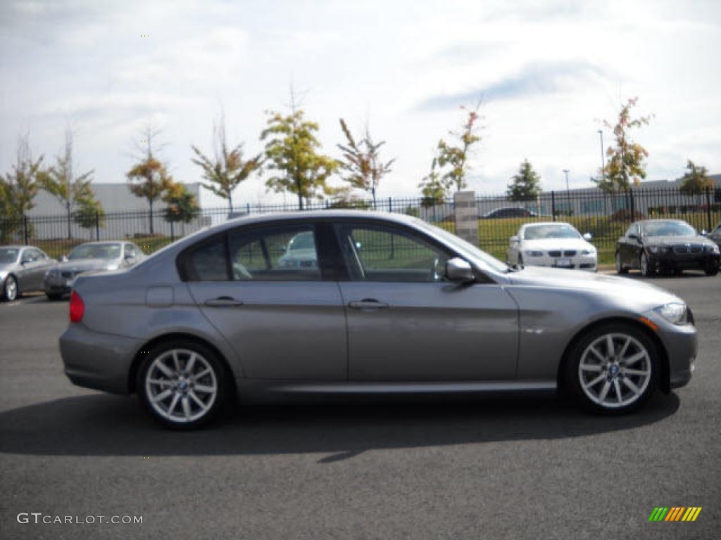 2009 3 Series 328i Sedan - Space Grey Metallic / Black photo #6