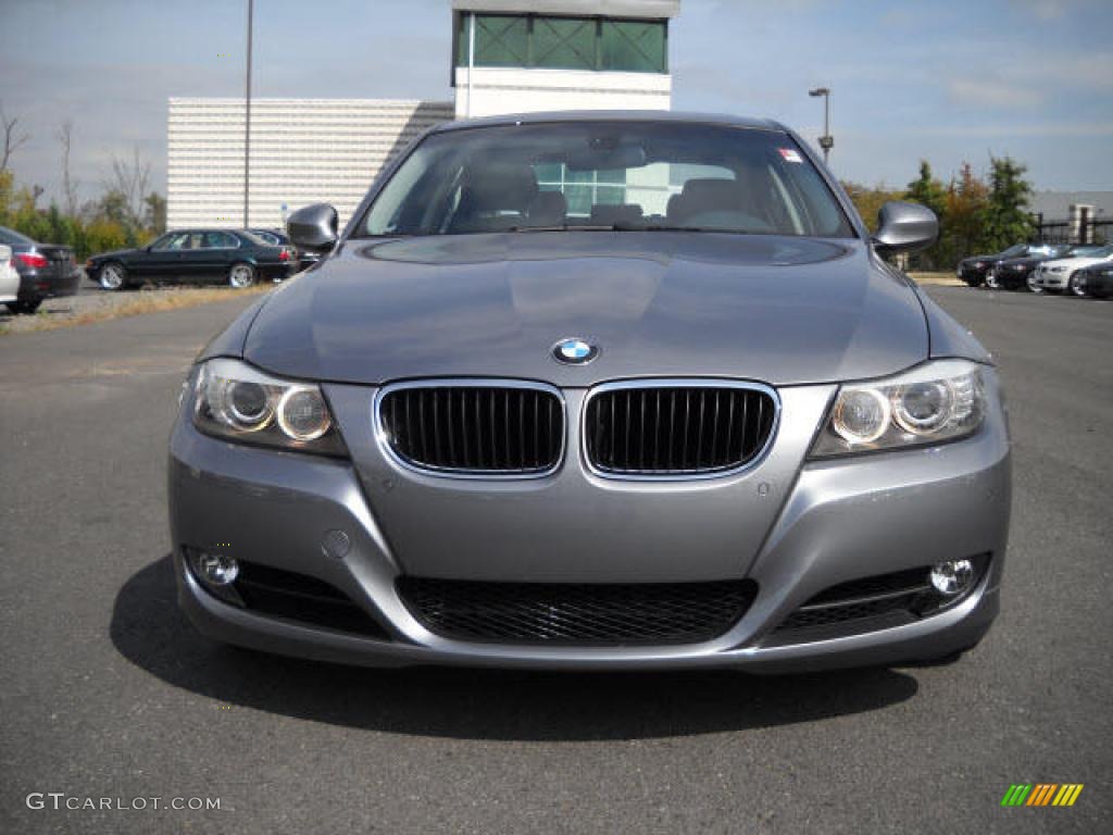2009 3 Series 328i Sedan - Space Grey Metallic / Black photo #8