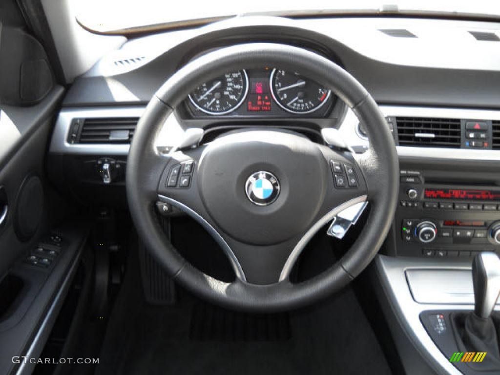 2009 3 Series 328i Sedan - Space Grey Metallic / Black photo #10