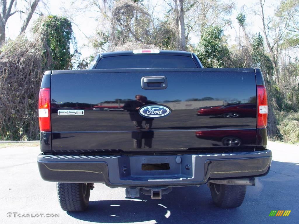 2004 F150 FX4 SuperCab 4x4 - Black / Dark Flint photo #4