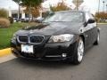 2009 Jet Black BMW 3 Series 335i Sedan  photo #1