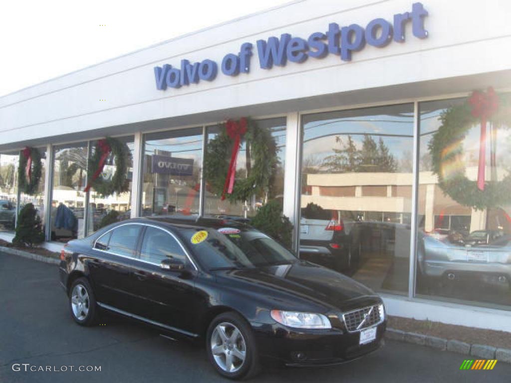 2008 S80 T6 AWD - Black / Anthracite Black photo #1