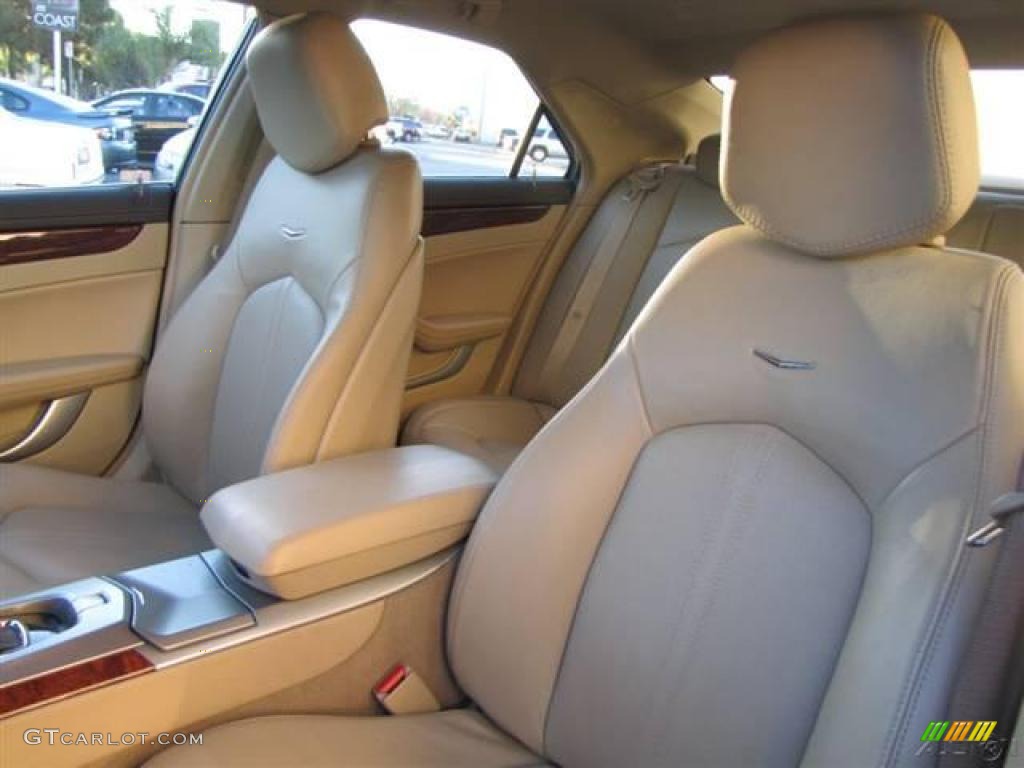 2009 CTS Sedan - Gold Mist / Cashmere/Cocoa photo #50