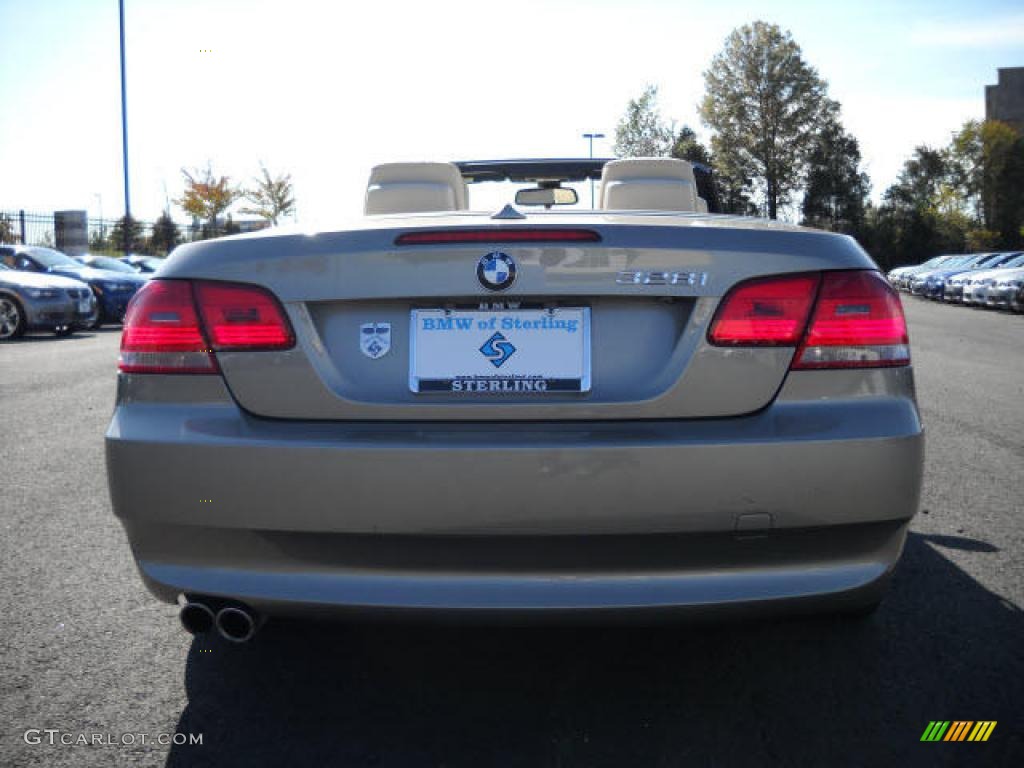 2008 3 Series 328i Convertible - Platinum Bronze Metallic / Beige photo #4