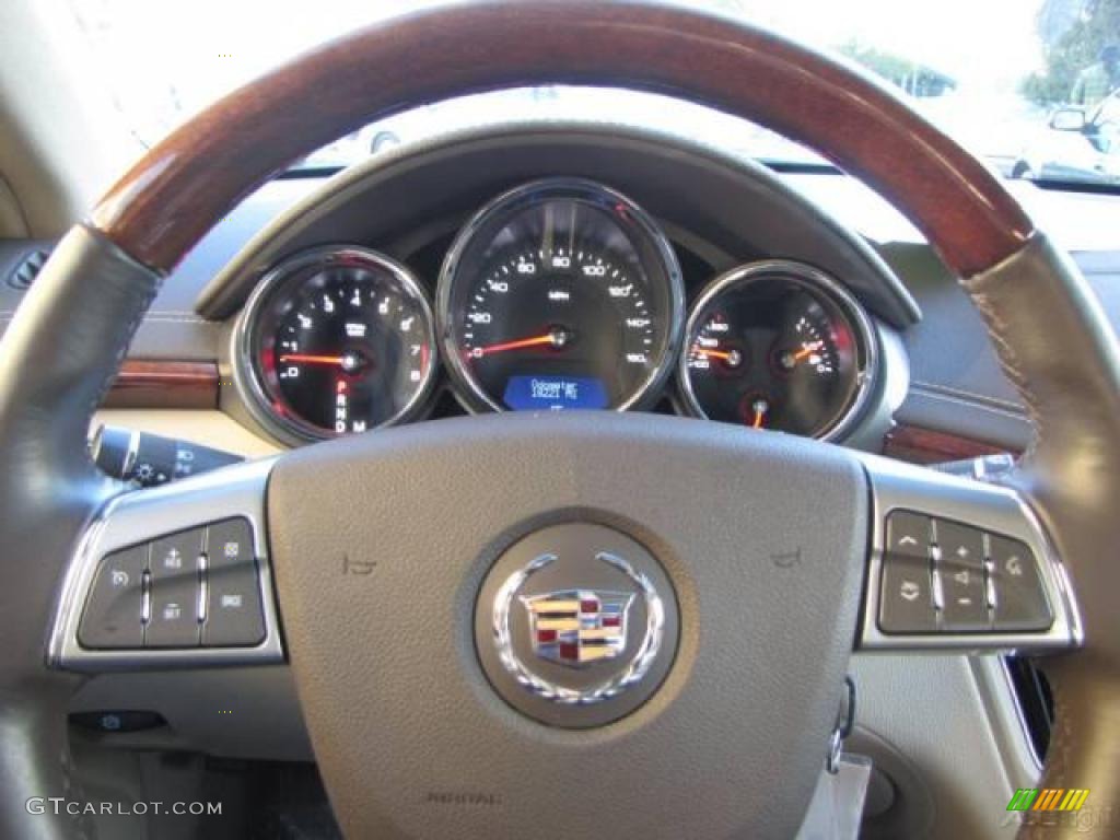 2009 CTS Sedan - Gold Mist / Cashmere/Cocoa photo #58