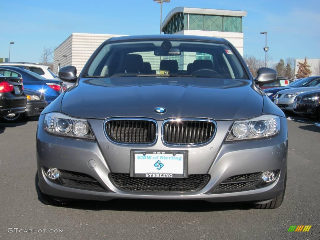 2009 3 Series 328i Sedan - Space Grey Metallic / Black photo #5