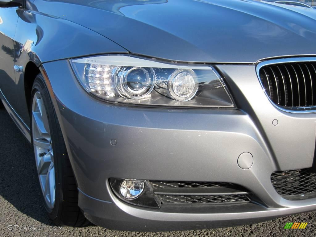 2009 3 Series 328i Sedan - Space Grey Metallic / Black photo #10