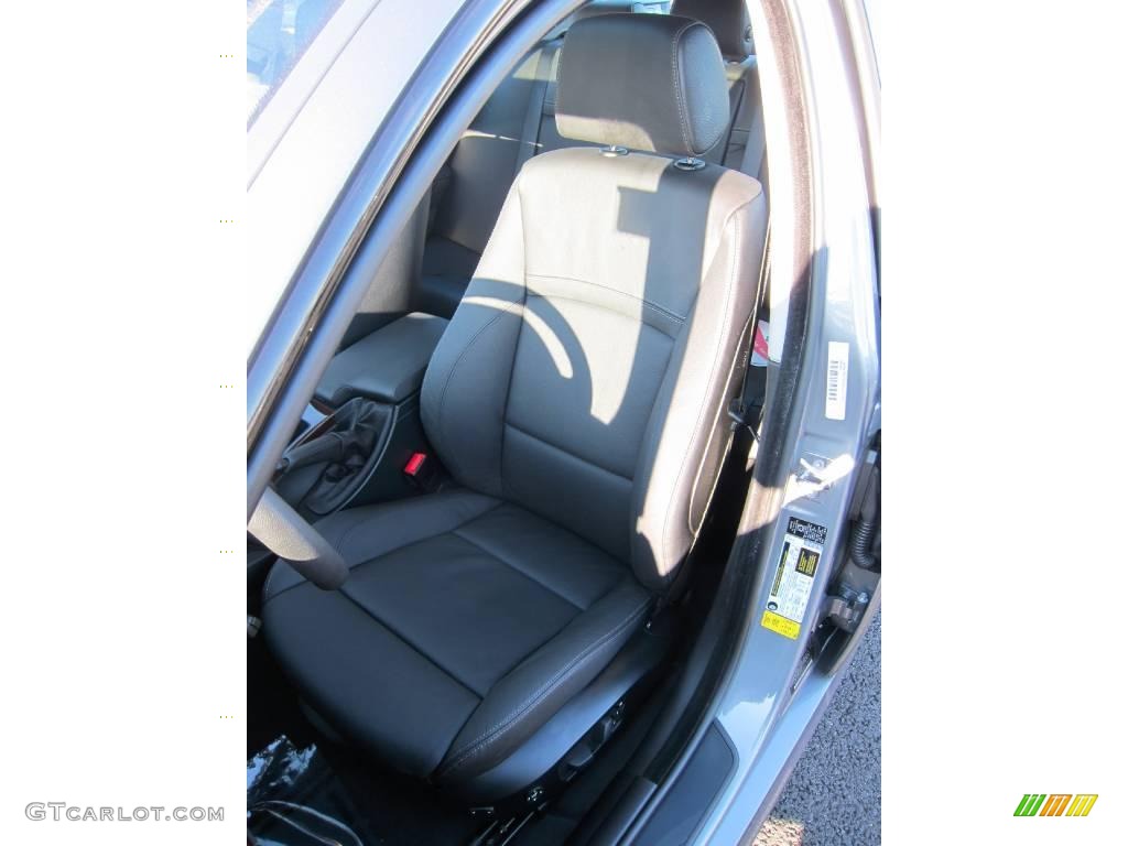 2009 3 Series 328i Sedan - Space Grey Metallic / Black photo #20