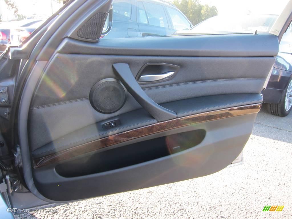 2009 3 Series 328i Sedan - Space Grey Metallic / Black photo #22