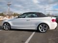 2009 Alpine White BMW 1 Series 135i Convertible  photo #2