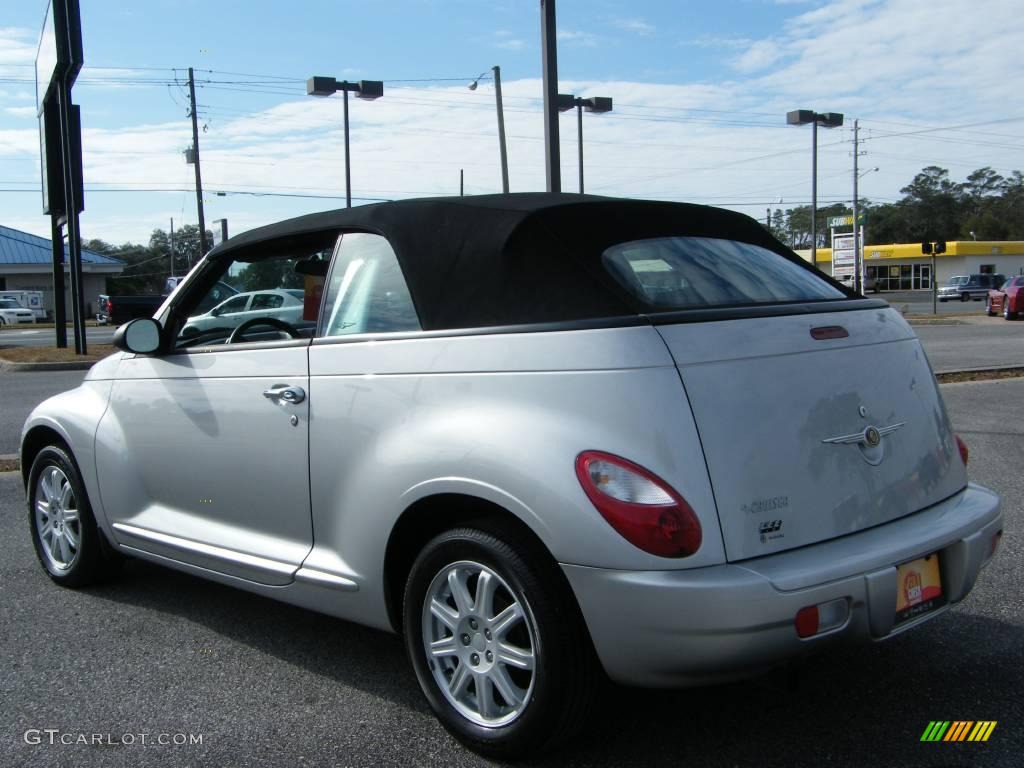 2007 PT Cruiser Convertible - Bright Silver Metallic / Pastel Slate Gray photo #3