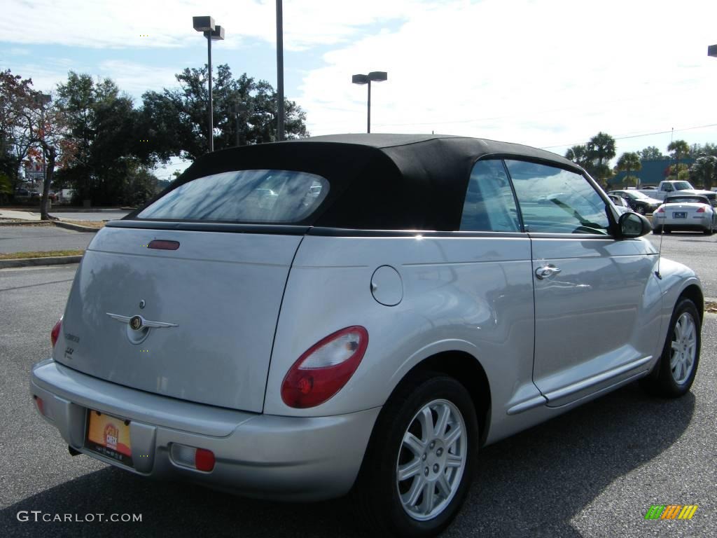 2007 PT Cruiser Convertible - Bright Silver Metallic / Pastel Slate Gray photo #5