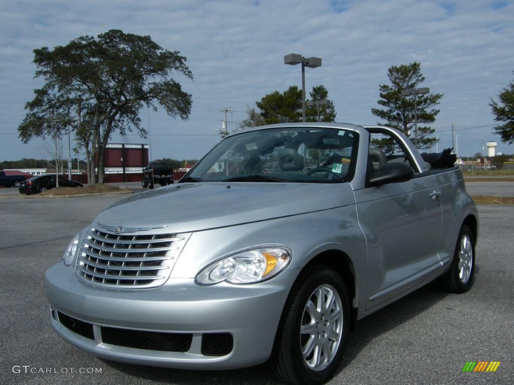 2007 PT Cruiser Convertible - Bright Silver Metallic / Pastel Slate Gray photo #11