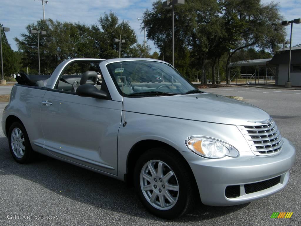 2007 PT Cruiser Convertible - Bright Silver Metallic / Pastel Slate Gray photo #17