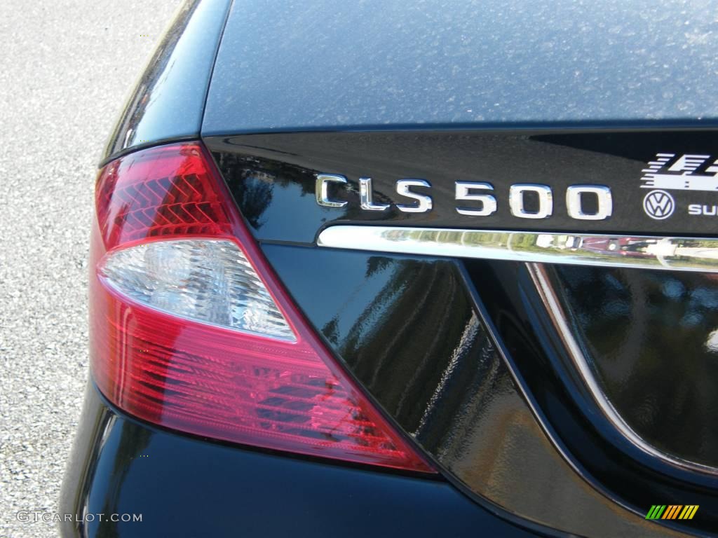 2006 CLS 500 - Black / Black photo #10