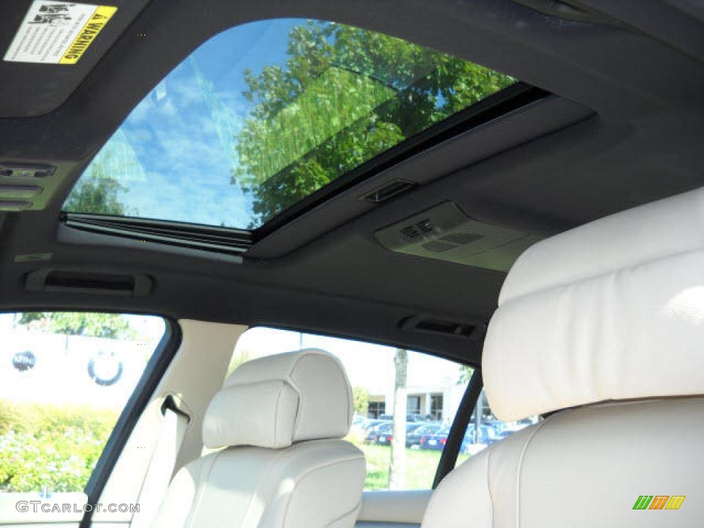 2006 7 Series 750Li Sedan - Monaco Blue Metallic / Dark Beige/Beige III photo #13