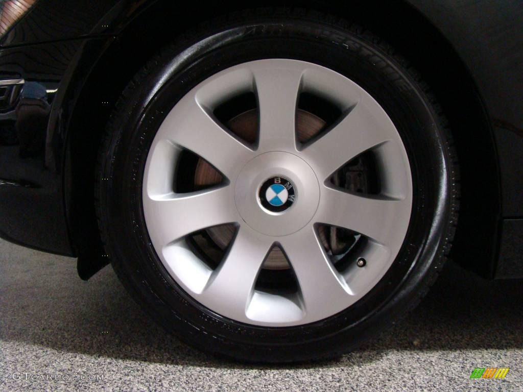 2006 7 Series 750i Sedan - Black Sapphire Metallic / Black/Black photo #6