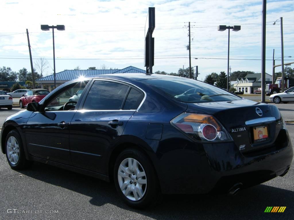 2009 Altima 2.5 S - Navy Blue Metallic / Charcoal photo #3