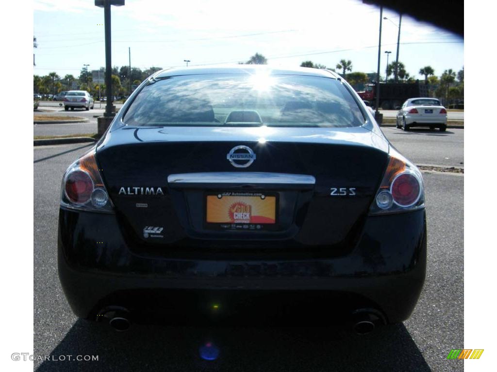 2009 Altima 2.5 S - Navy Blue Metallic / Charcoal photo #4