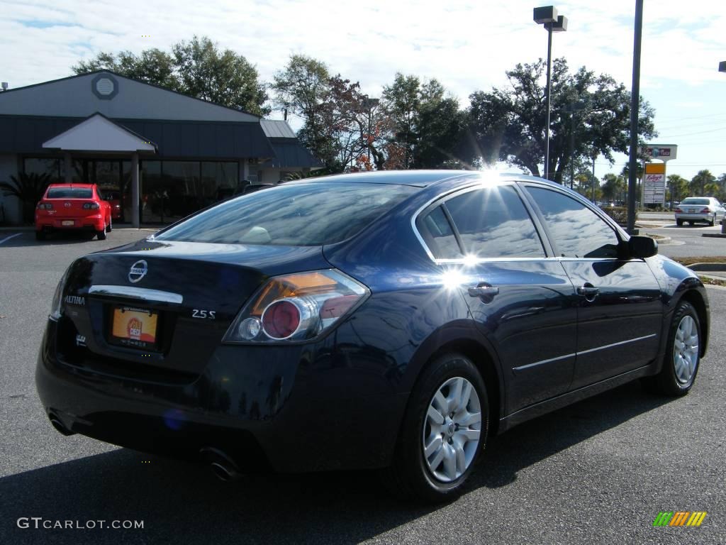 2009 Altima 2.5 S - Navy Blue Metallic / Charcoal photo #5
