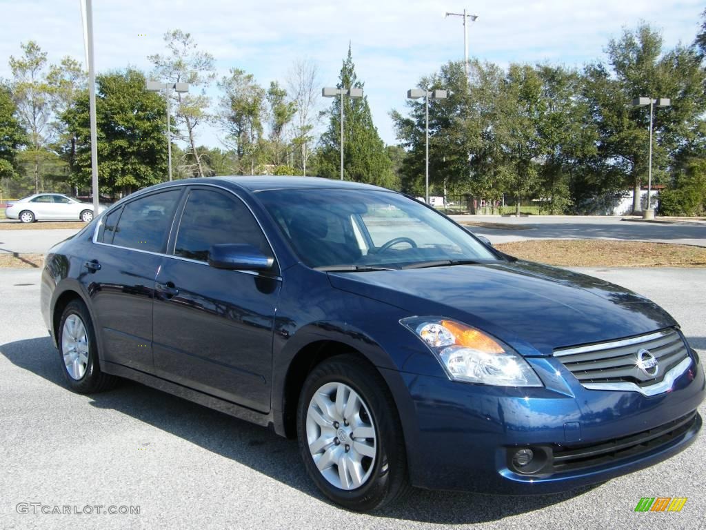 2009 Altima 2.5 S - Navy Blue Metallic / Charcoal photo #7