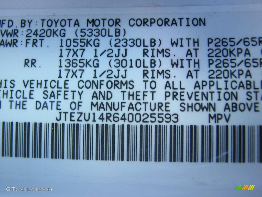 2004 4Runner SR5 - Natural White / Stone photo #22