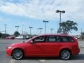 2008 Passion Red Volvo V50 T5  photo #2