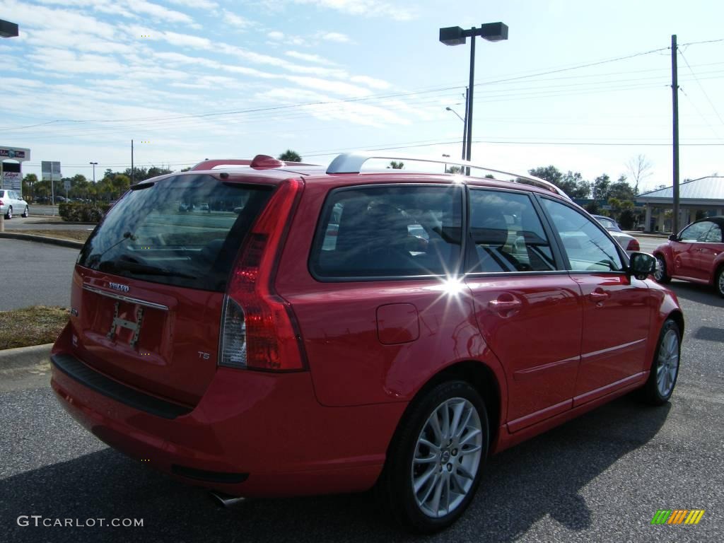 2008 V50 T5 - Passion Red / Off Black photo #5