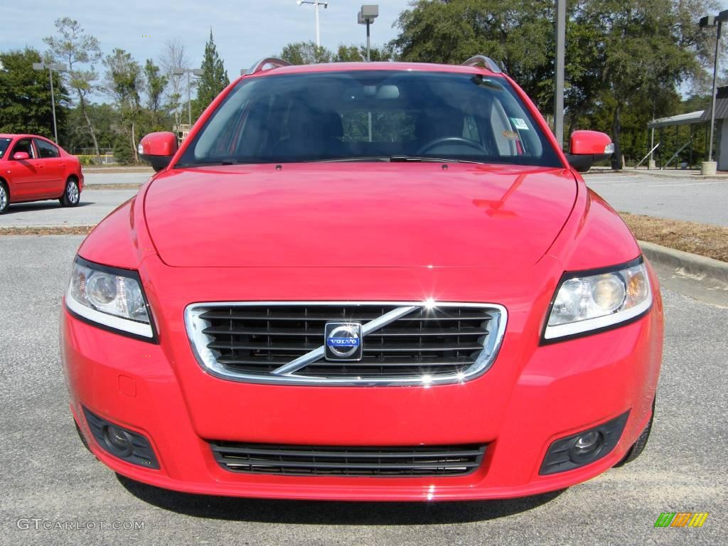 2008 V50 T5 - Passion Red / Off Black photo #8