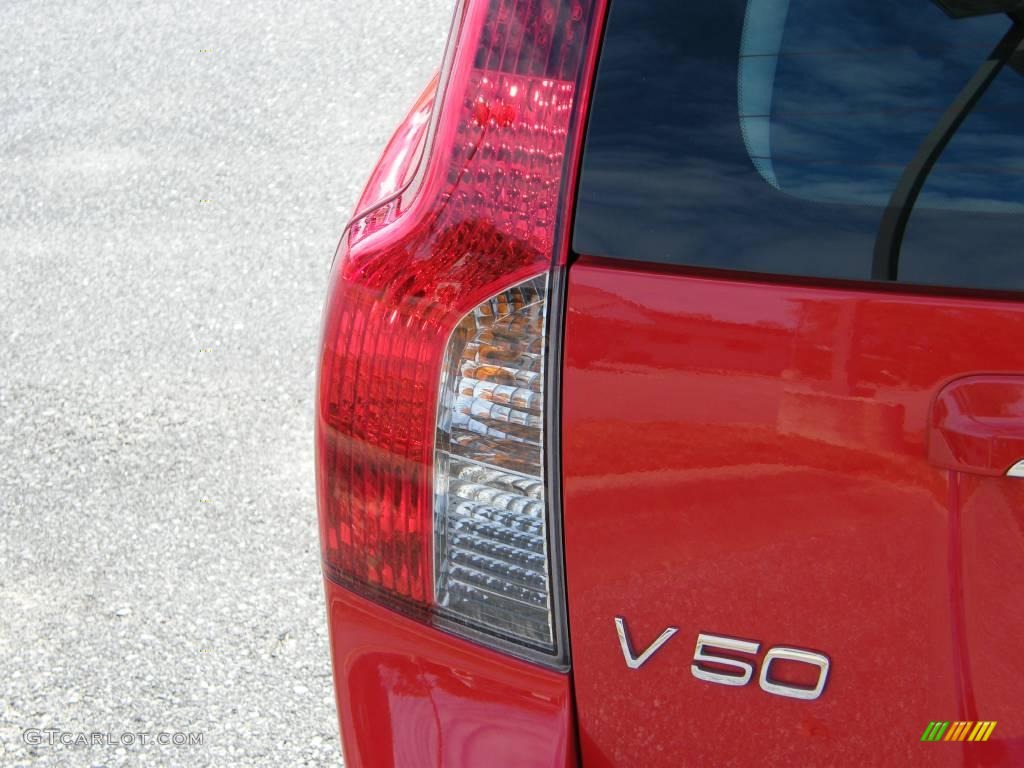 2008 V50 T5 - Passion Red / Off Black photo #10