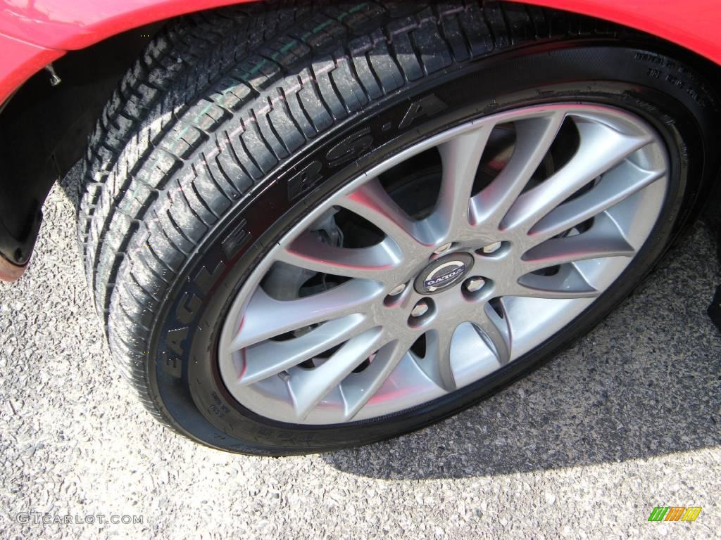 2008 V50 T5 - Passion Red / Off Black photo #12