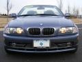 2002 Steel Blue Metallic BMW 3 Series 330i Convertible  photo #2