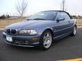 2002 Steel Blue Metallic BMW 3 Series 330i Convertible  photo #35