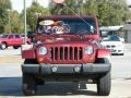 2007 Red Rock Crystal Pearl Jeep Wrangler Sahara 4x4  photo #8