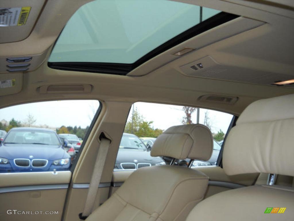 2006 7 Series 750Li Sedan - Jet Black / Dark Beige/Beige III photo #13