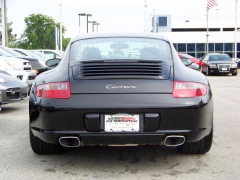 2008 911 Carrera Coupe - Black / Black photo #22