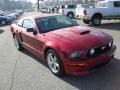 2009 Dark Candy Apple Red Ford Mustang GT/CS California Special Coupe  photo #5