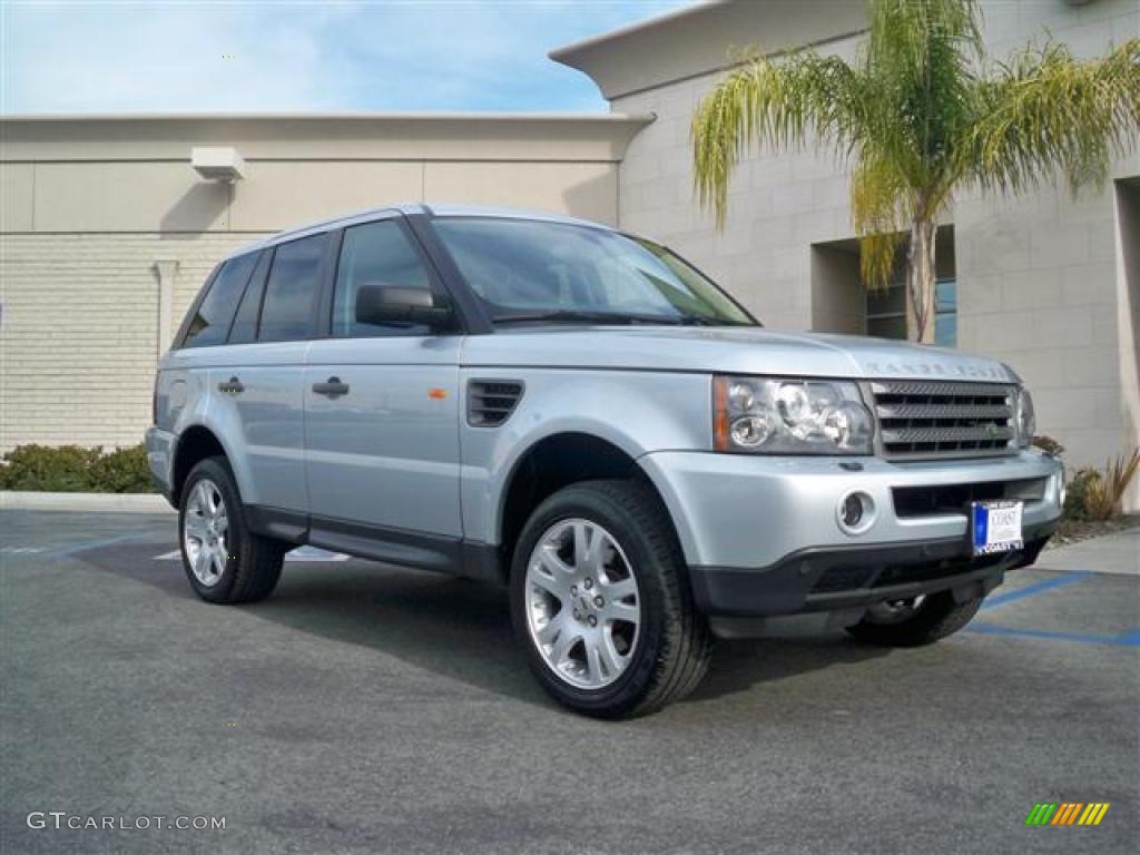 2006 Range Rover Sport HSE - Zambezi Silver Metallic / Ebony Black photo #1