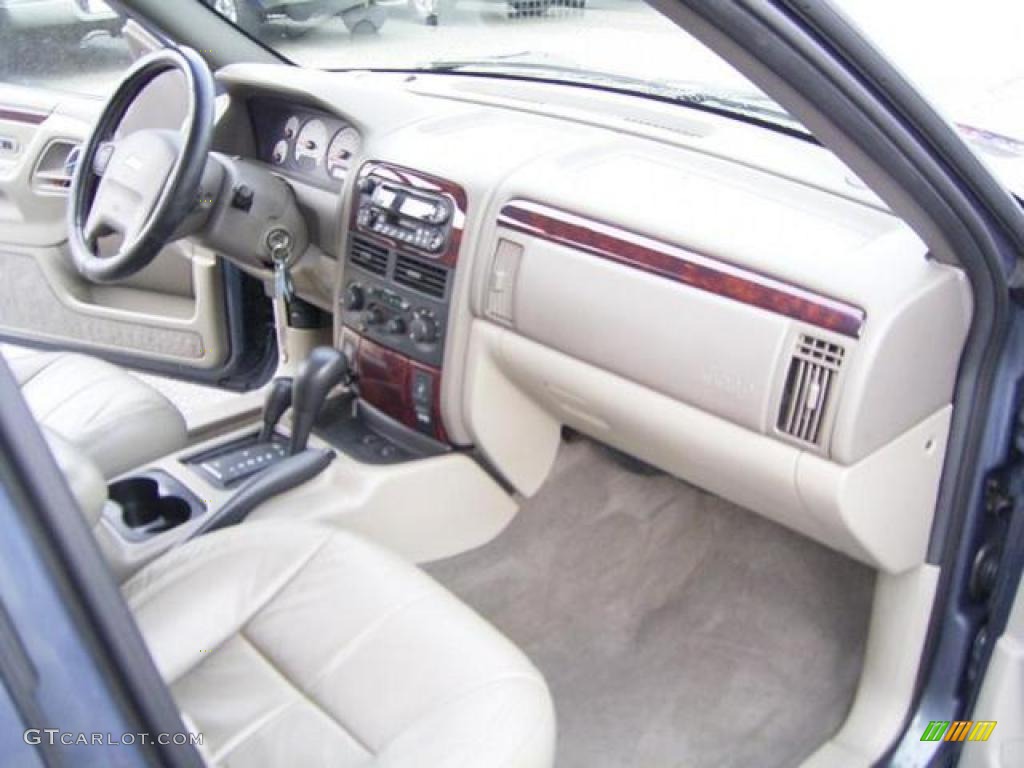 2001 Grand Cherokee Limited 4x4 - Steel Blue Pearl / Sandstone photo #15