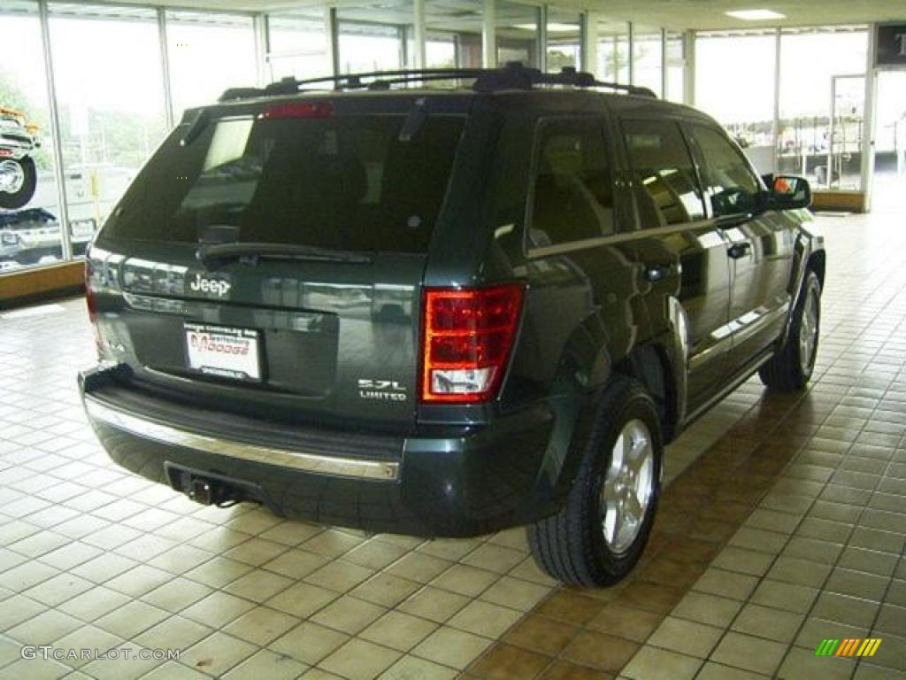 2005 Grand Cherokee Limited 4x4 - Deep Beryl Green Pearl / Medium Slate Gray photo #7