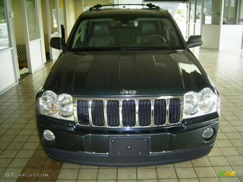 2005 Grand Cherokee Limited 4x4 - Deep Beryl Green Pearl / Medium Slate Gray photo #12