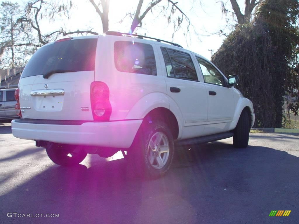 2005 Durango SLT - Bright White / Medium Slate Gray photo #3