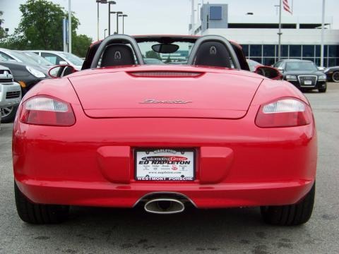 2008 Boxster  - Guards Red / Black photo #23