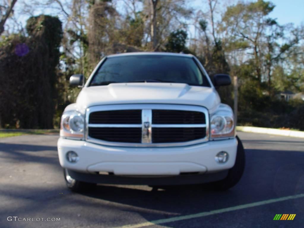 2005 Durango SLT - Bright White / Medium Slate Gray photo #8