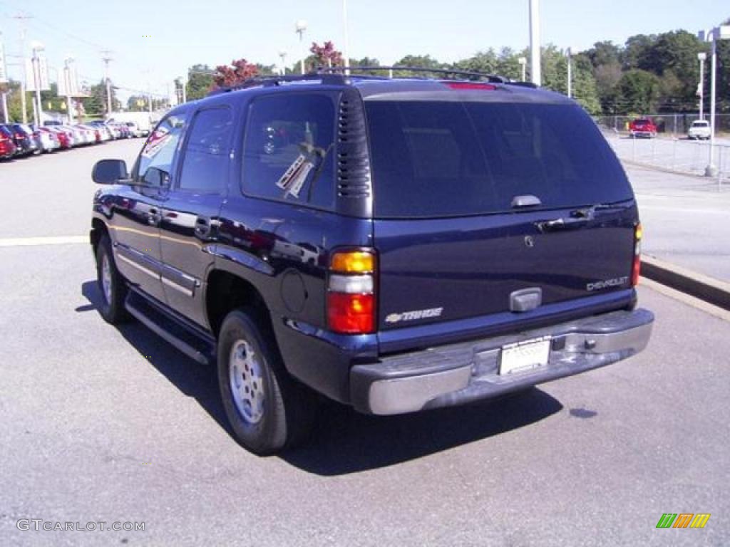 2005 Tahoe LS - Dark Blue Metallic / Gray/Dark Charcoal photo #2